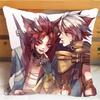 Arena of Valor Honor of Kings Bai Li Xuan Ce Pillow and Pillowcase Cushion Cover Double Sided Print Plush Throw Pillows 40x40cm