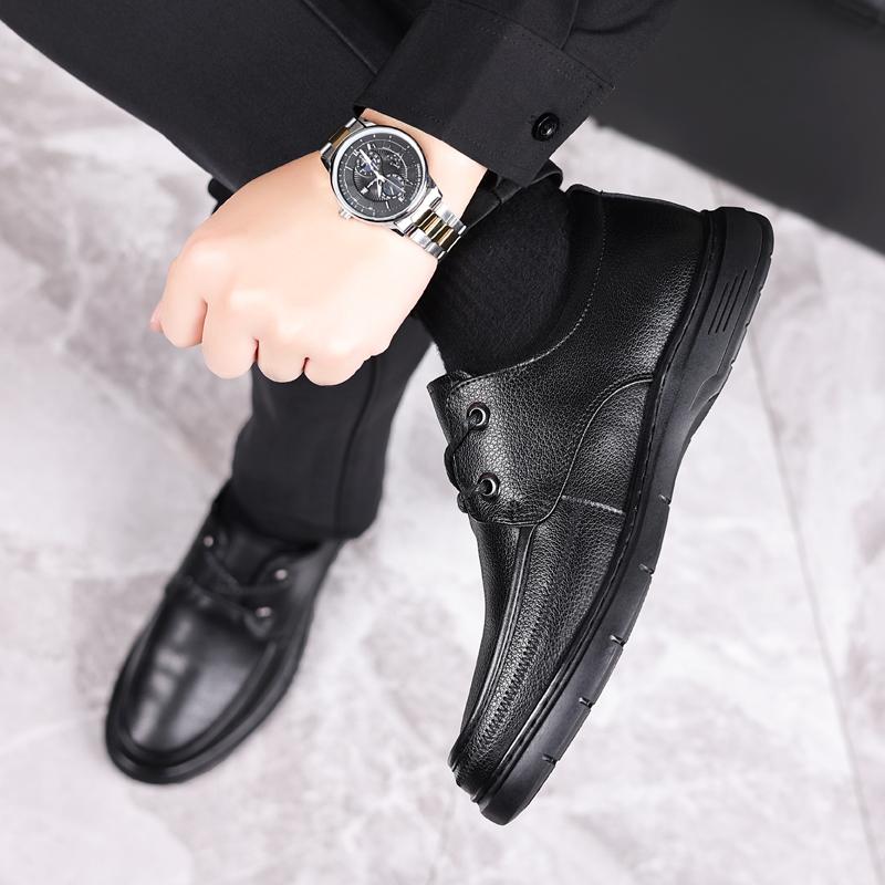 Mens All-match Slip on Business Shoes 2024 Luxury Brand Men Casual Shoes Male Comfortable Groom Shoes Lightweight Driving Shoe