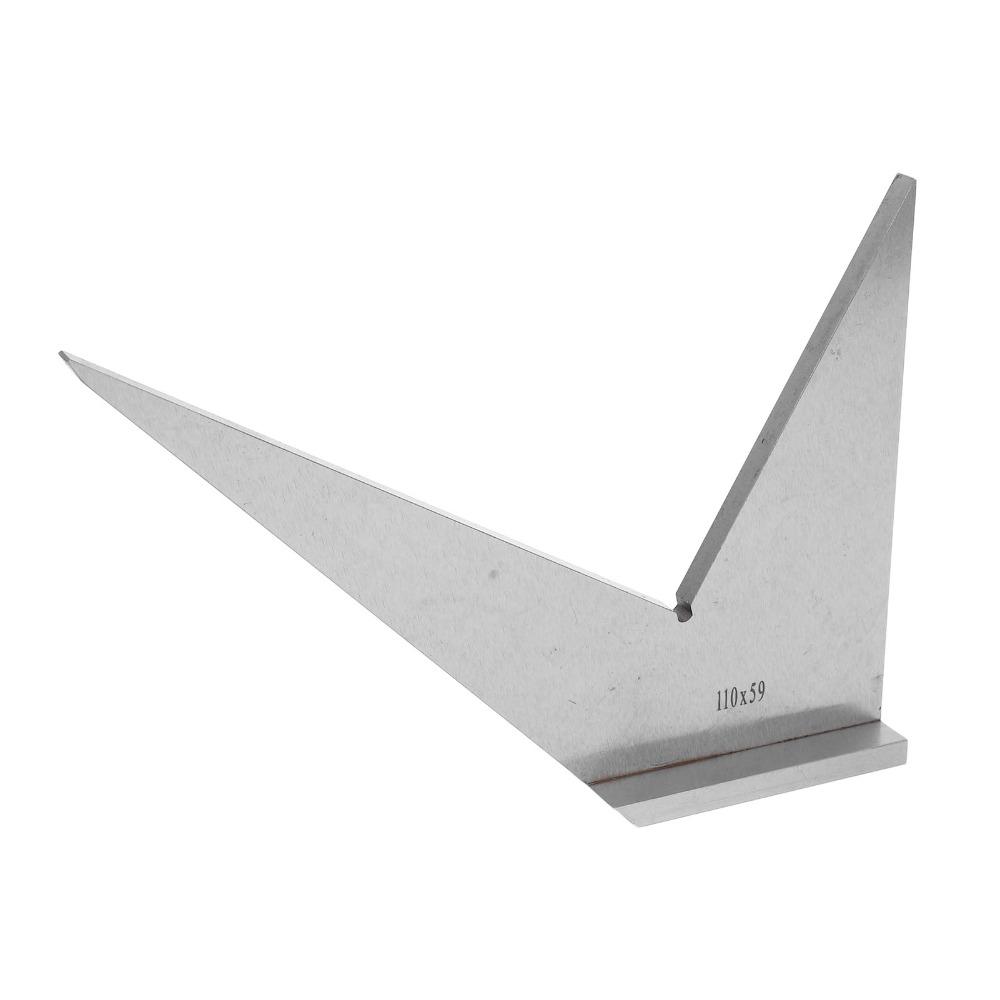DIN 875/2 Standard Machinist Square Ruler 30 45 90 120 Degree Hardened Steel Square For Machinist