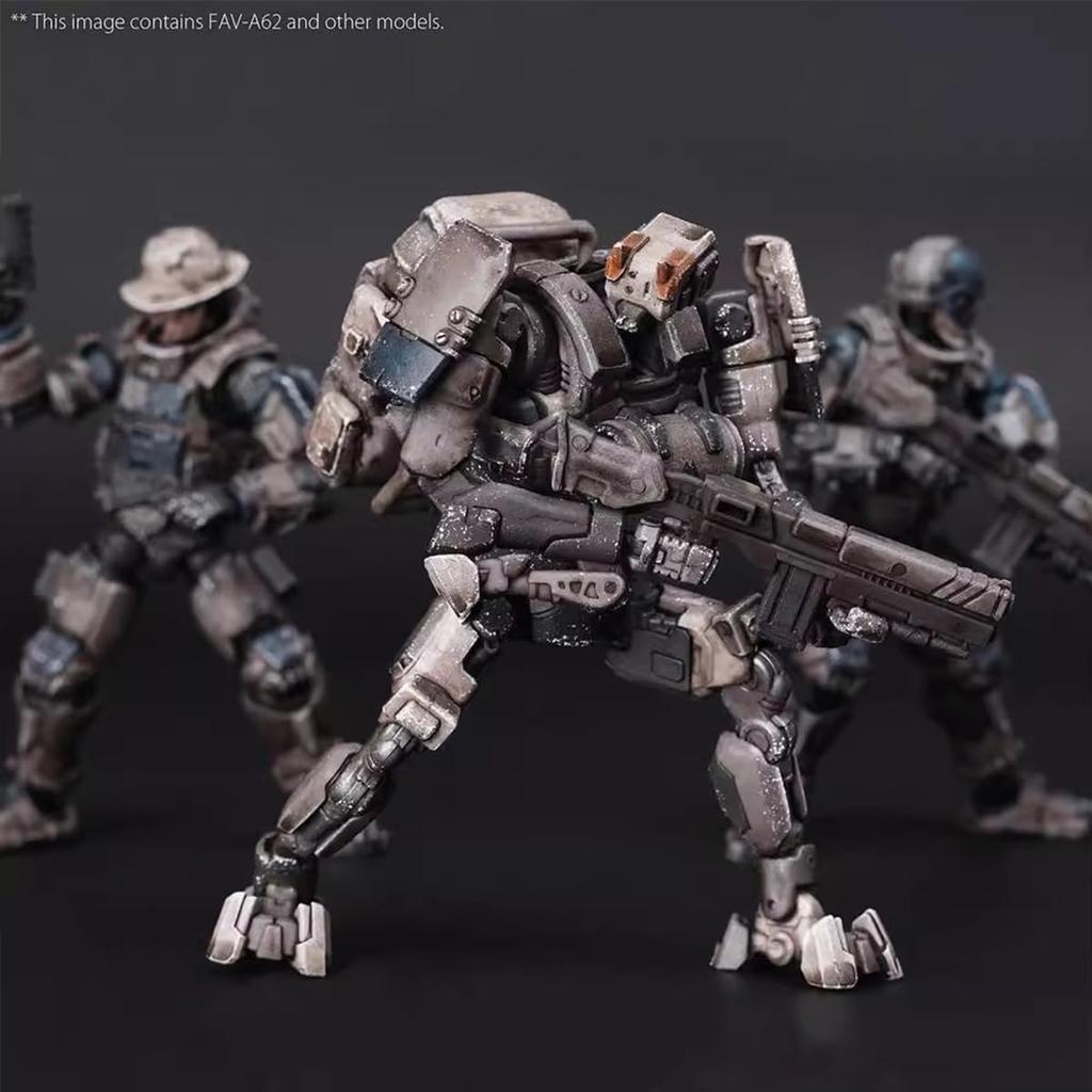 HiPlay TOY ALLIANCE Scale ACID RAIN Snow Devil Camelbot HR12v Action Painted and Finished 1/18 FAV-A62 Figure,