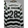 Vintage Jerseys, Soccer Uniforms, AC Ronaldo, Ronaldinho, Zidane, Long-sleeved Sportswear, National Team Uniforms