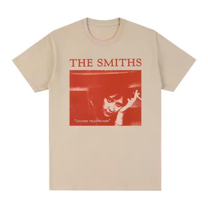 The Smiths Louder T-shirt Vintage Cotton Retro The Queen Is Dead Men T Shirt New TEE TSHIRT Womens Graphic T Shirts