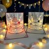 Pop Up Cake Happy Birthday Cake Card With Envelope Best Wishes Birthday Red Envelope Greeting Card Musical Light Greeting Card