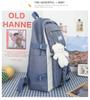 Large Capacity Korean Style Backpack for Girls - Forest Design, Perfect for Elementary and Junior High School Students