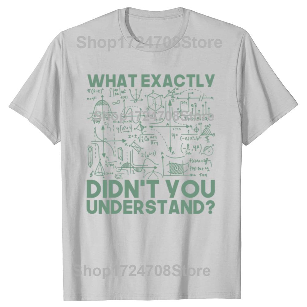 Funny Science Gift Idea Physicist Math Physics Graphic T-shirts Men Fashion Casual Tshirt 100% Cotton Loose Oversized T Shirt