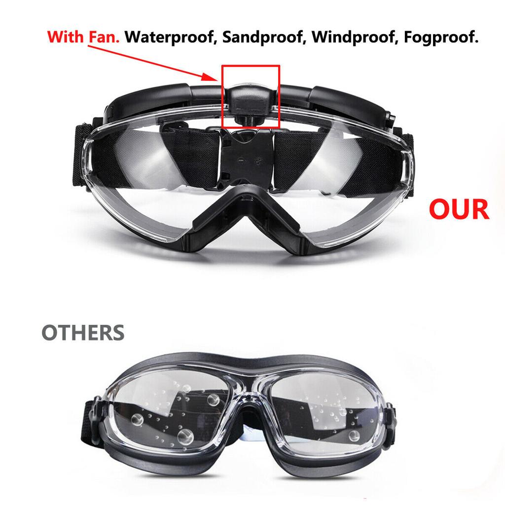 Unisex Tactical CS Military Goggles Airsoft Protective Eye Safety Glasses