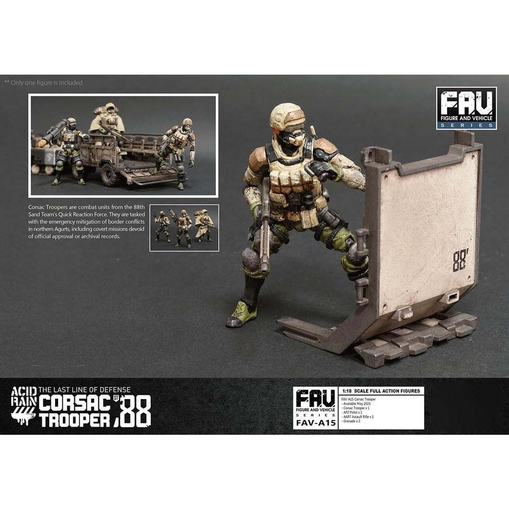HiPlay Toy Alliance Acid Rain Wars Corsac Trooper FAV-A15 Movable Pre-painted Figure