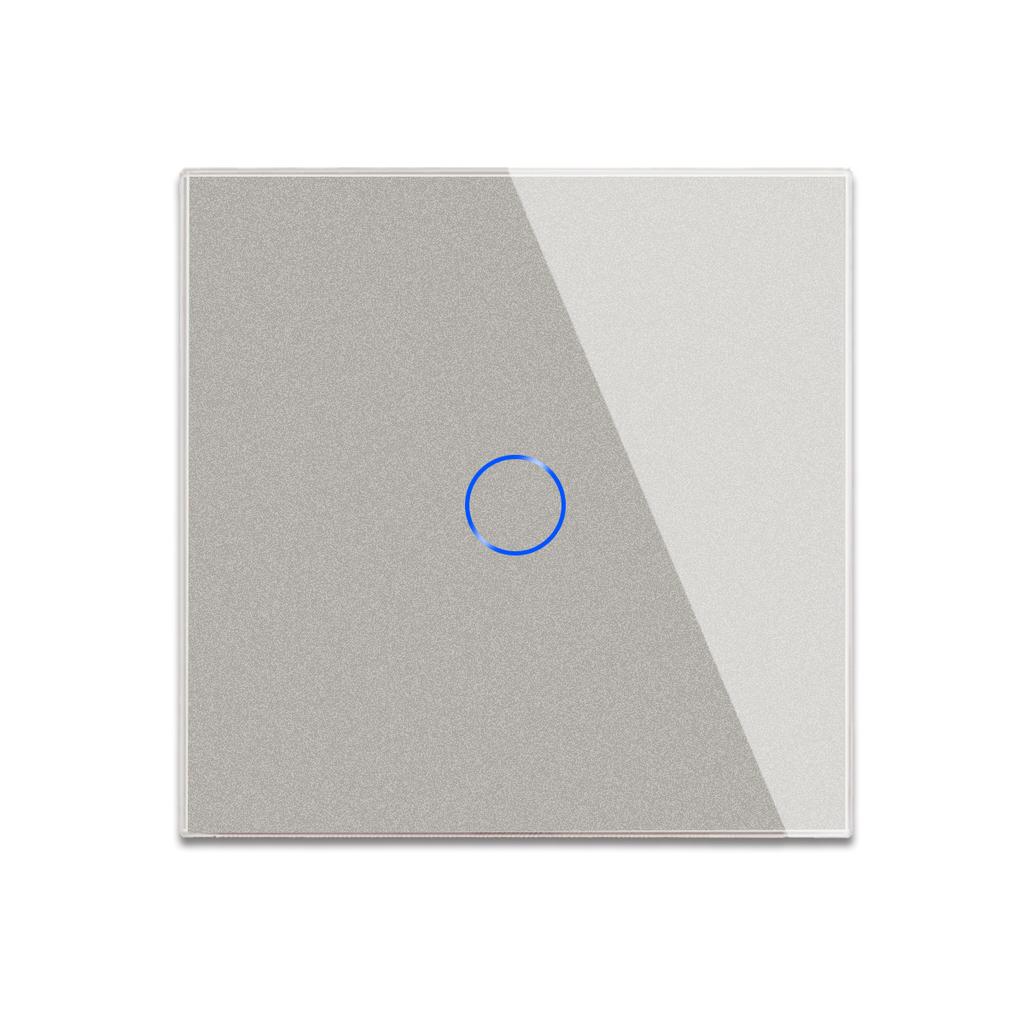 Smart Wall Switch Touch Switch Smart 1Gang 2Way Light Switch 1000W/gang