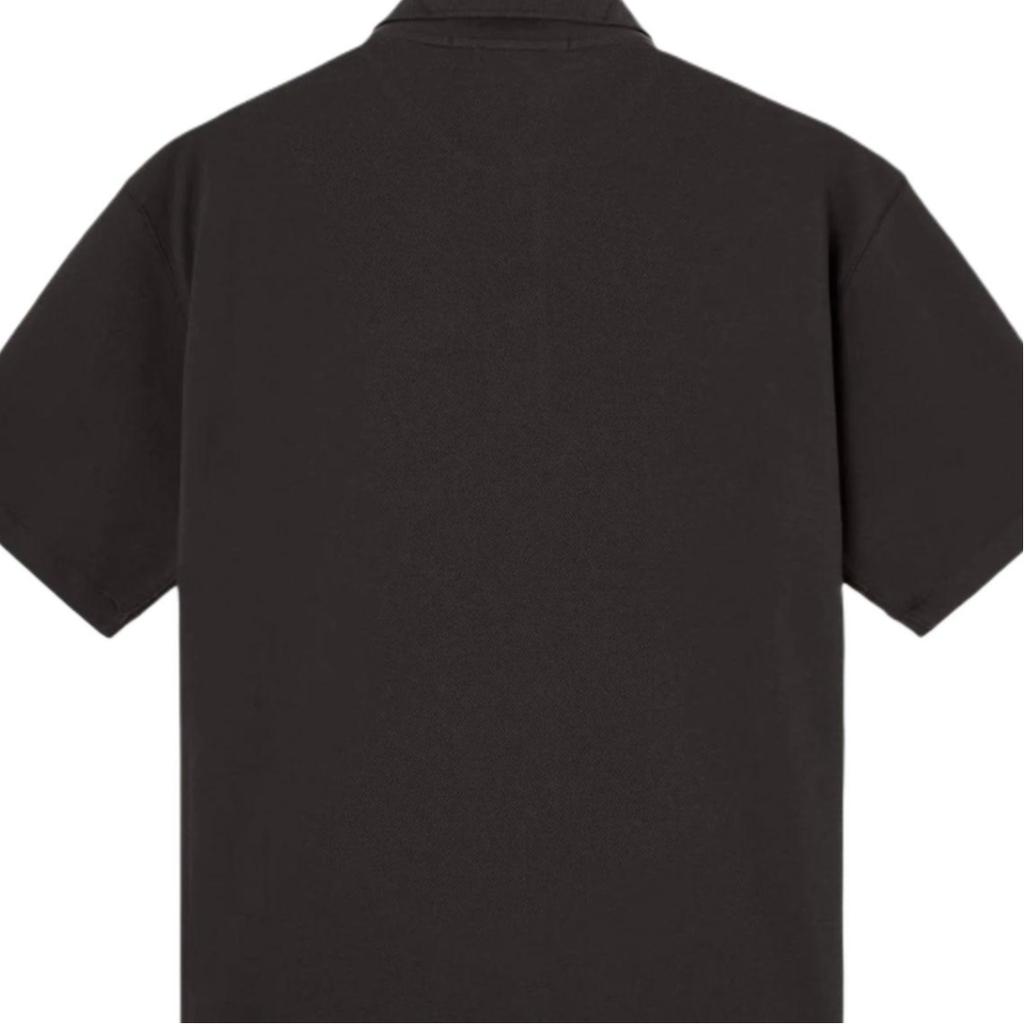 Stone Island Logo Two-Button Short Sleeve Embroidered Polo Shirt Men polo shirts L1S152200003S00G9-V0065