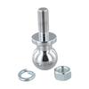 1-7 8 Inches Ball Head ATV Trailer Ball Compact Storage Trailer Ball Compact Storage Size Pre-talled Ball Head