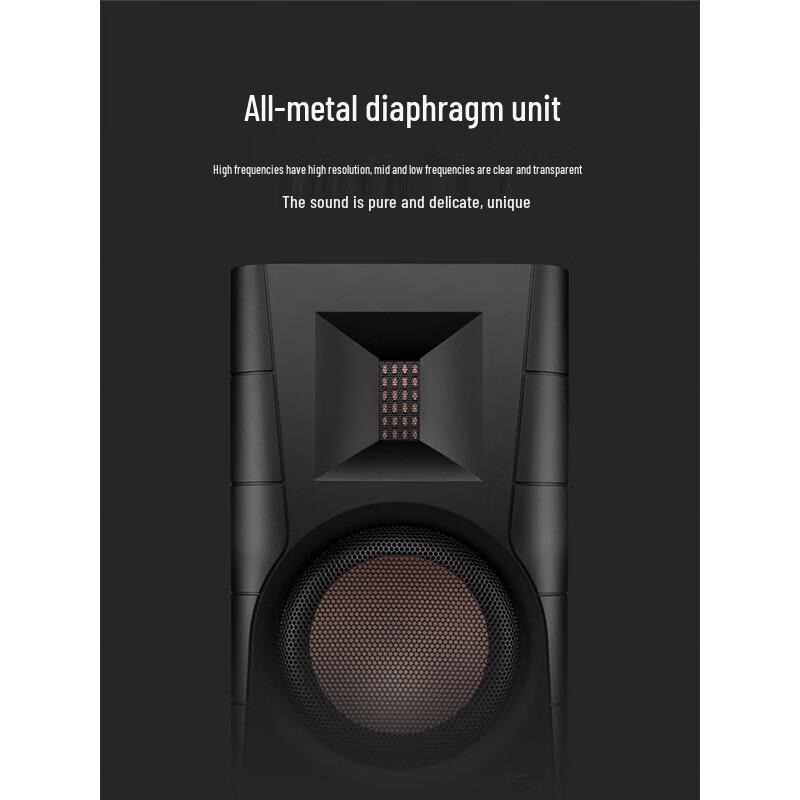 HiVi D300 2.0 Channel Active HIFI Bookshelf Speakers with Bluetooth 5.0