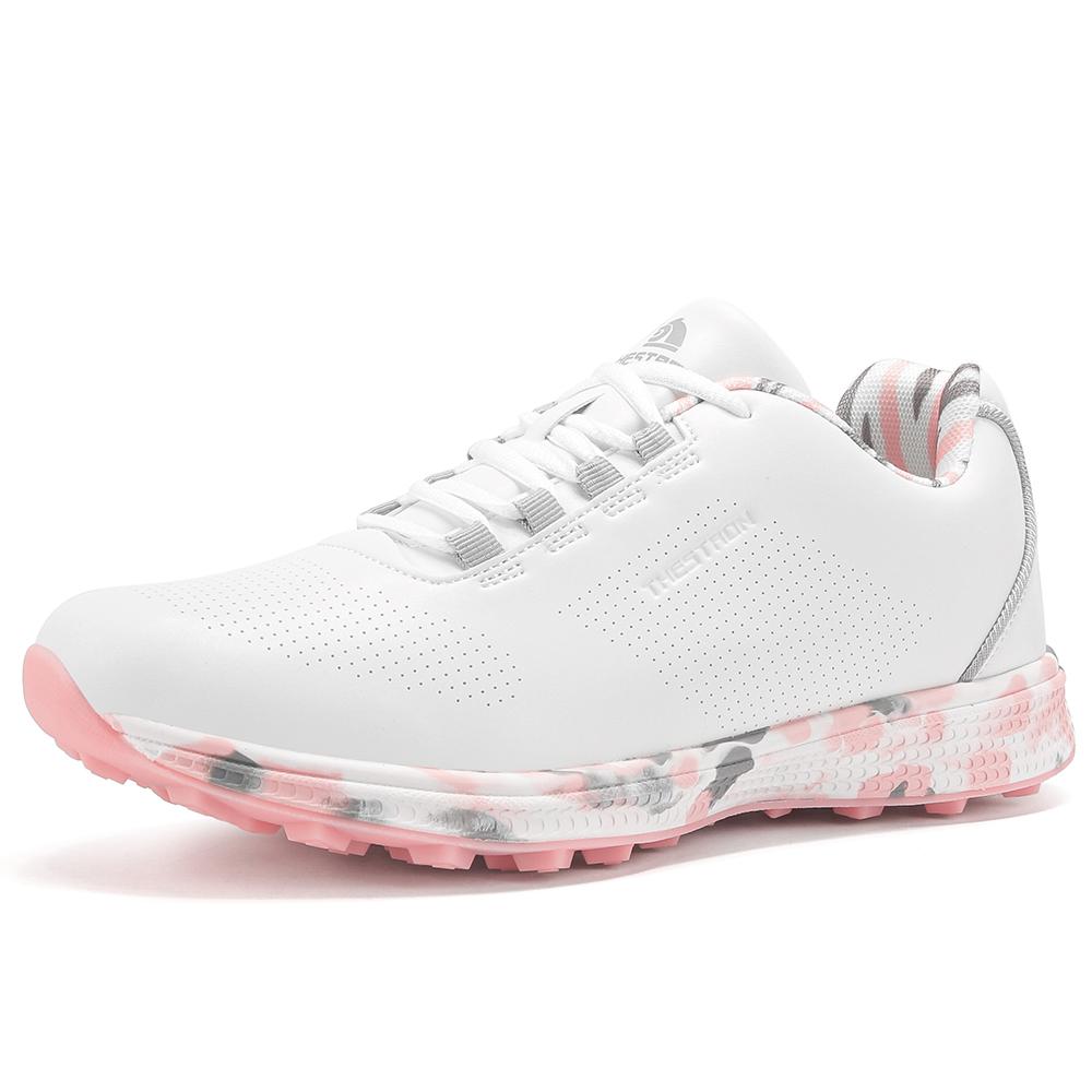 

Женские Гольф-Ботинки, Профессиональный Комфорт, Без Шипов Гольф-Обувь, Для Активного Отдыха и Ходьбы на Улице, Женская Спортивная Обувь 36