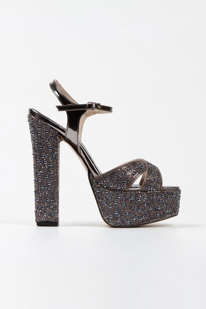 Women's Fashion Style High Heels Silver Sultan Full Party Wedding Evening Dress Shoes