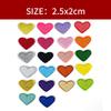Heart Embroidery Iron-on Patch for Clothing, Shoes, Hats, and Bags