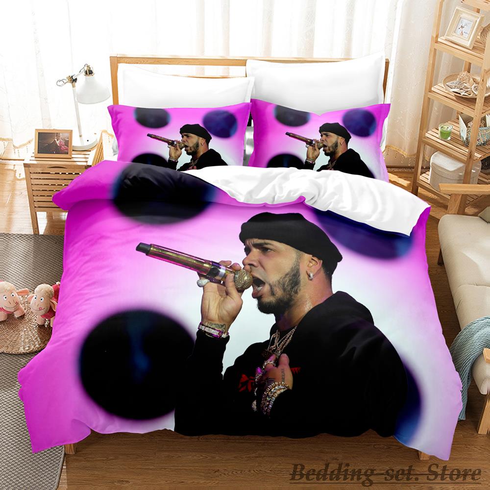 Anuel Aa Real Hasta La Bedding Set Single Twin Full Queen King Size Bed Set Aldult Kid Bedroom Duvetcover Set Parure De Lit