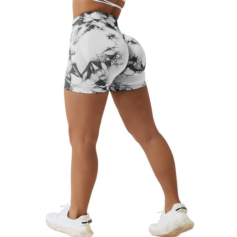 Seamless Sexy Push Up Shorts Woman Seamless Stretch High Waist Fitness Shorts Activewear Running Outdoors Short Pants