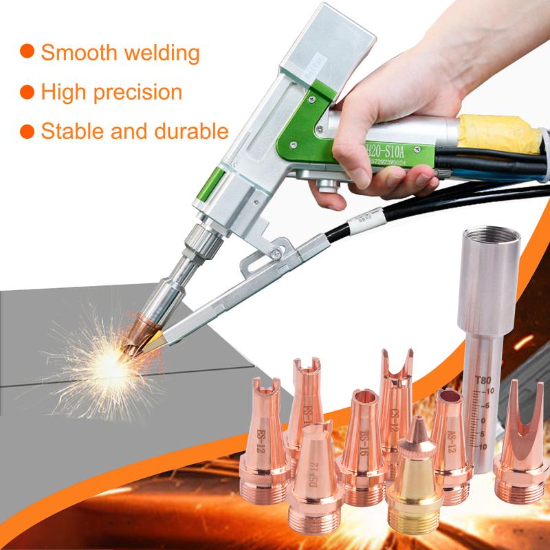 CQWY Fiber Laser Welding Nozzle Copper Nozzle M16 For SUP20T SUP21T SUP23T HW970 HW980 Raytools BW101 Relfar Laser Weld Gun Head