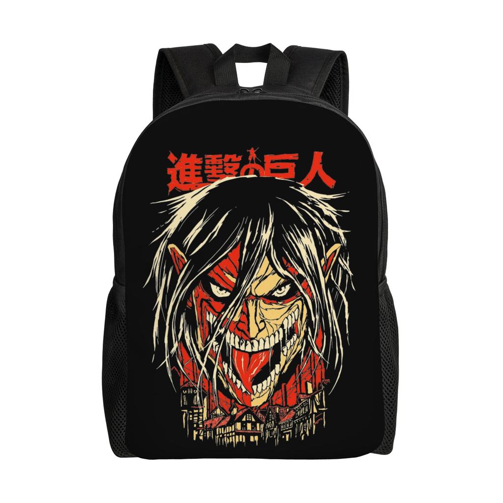 Wings of Freedom Shingeki No Kyojin  Anime Backpack Fashion High School Work Daypack Attacks on Titans Laptop Shoulder Bag Gift