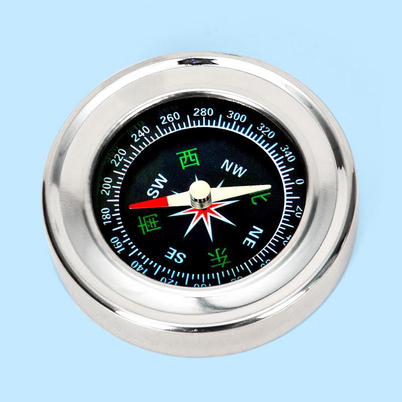 

Diy Compass Physics With Stainless Steel Material For Camping Hiking Use