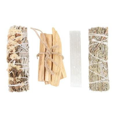 Energy Cleansing Palo Santo Ritual Kit (Pack of 4)