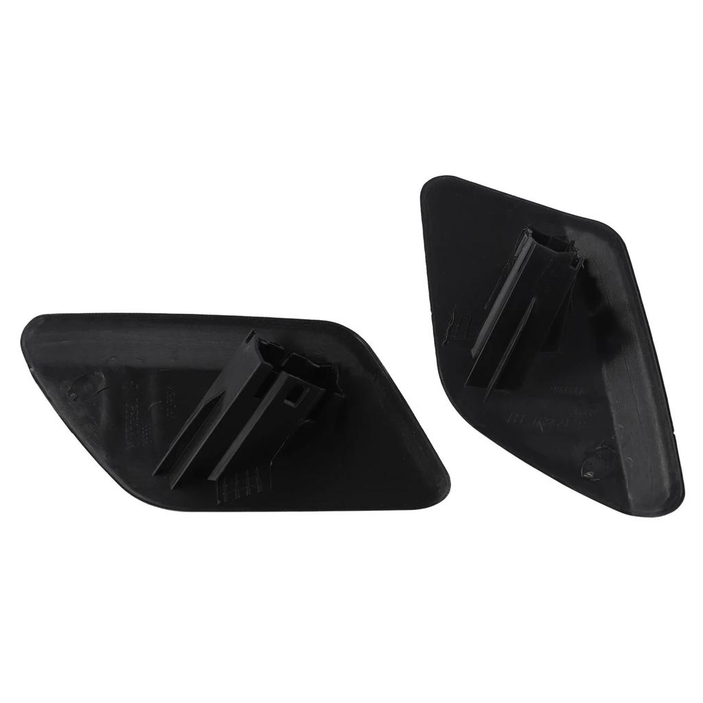 1pair Front Headlight Washer Cap Cover For Volvo S60 2011 2013 Replacement Part Number 39802699 39802681 ABS Plastic Material