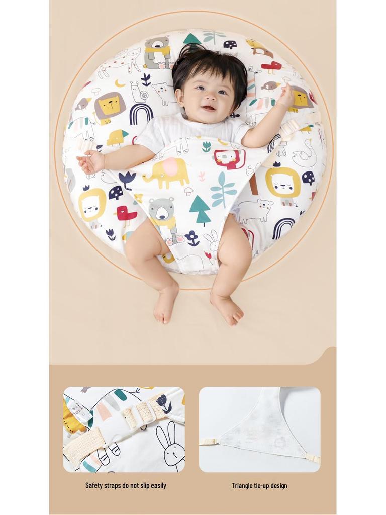 Newborn Anti-Reflux Incline Pillow: Spit-Up & Choking Prevention Nursing Pad