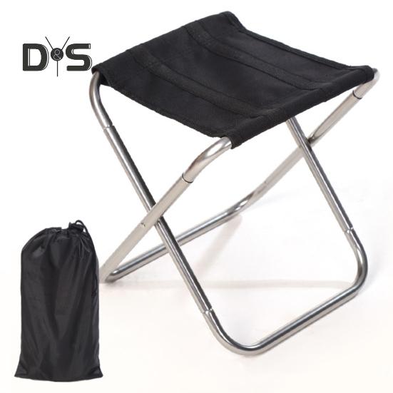 Outdoor Folding Stool Lightweight Heavy Duty Aluminum Alloy Oxford Cloth Camping Hunting Picnic Fishing Mini Collapsible Chair Seat