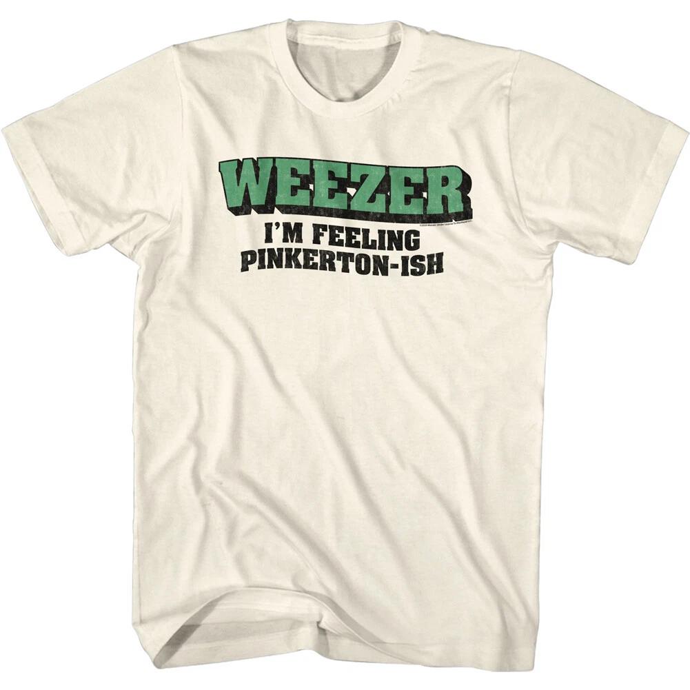 Weezer I m Feeling Pinkerton-ish Men s T Shirt Rock Music Merch 4XL