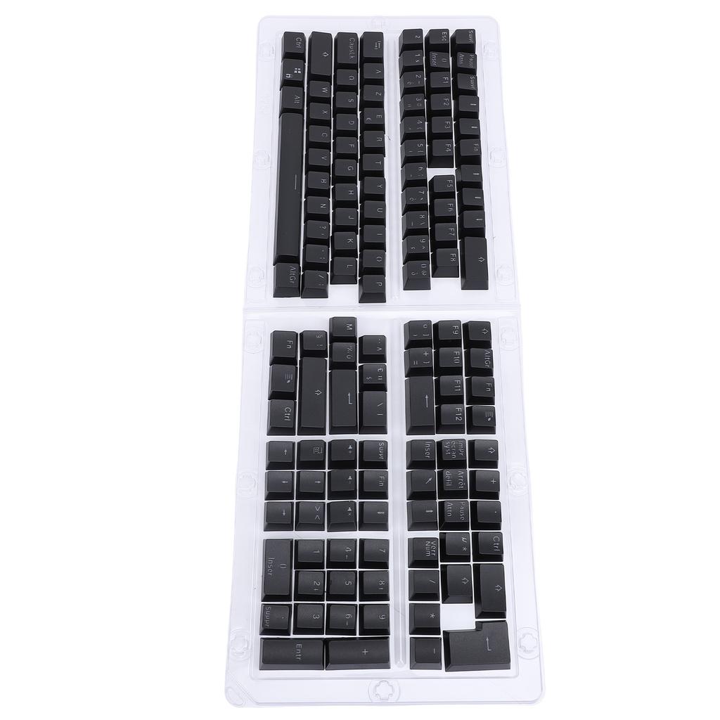 132 Keys French Keyboard Keycaps Minimalist Mechanical Keyboard Keycaps for 61 64 68 84 87 96 98 100 104 108 Keyboards