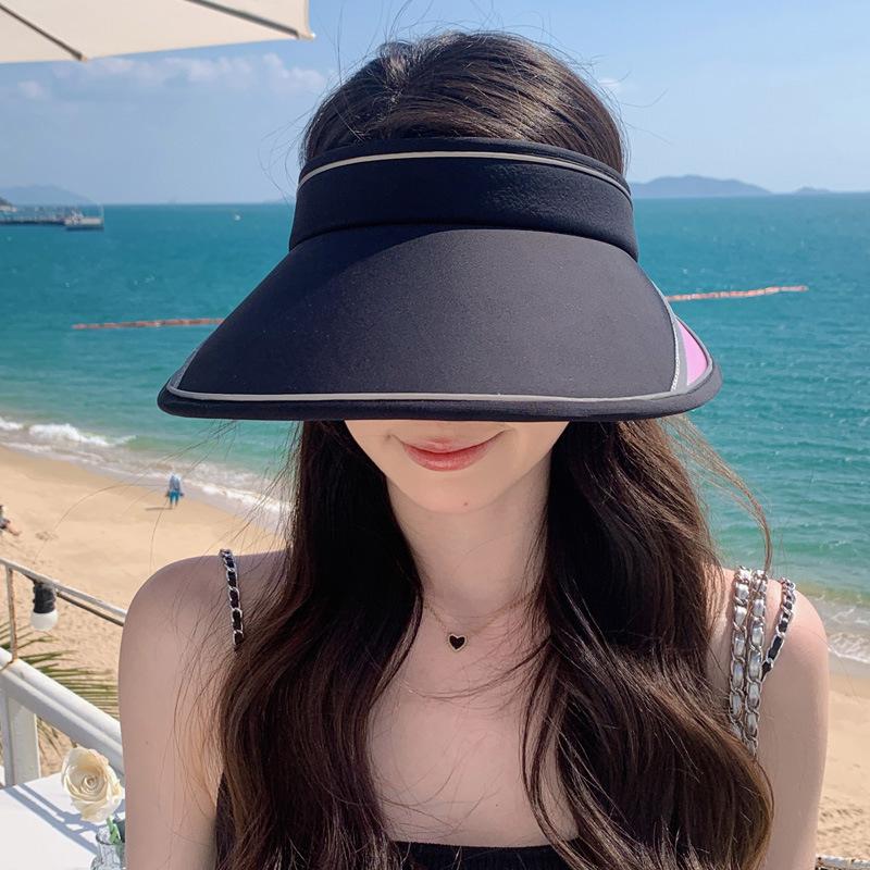 Women's Outdoor Sun Hat with Large Brim, Breathable Polyester Fabric, Adjustable Closure, Perfect for Summer Outdoor Activities