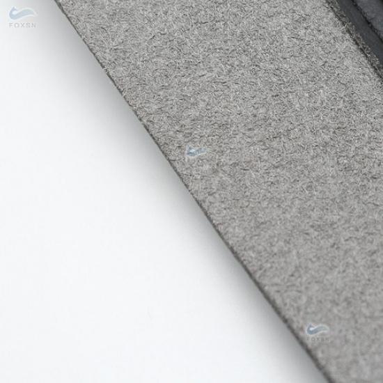 2*Gray Door Handle Armrest Panel Leather Cover For Honda Accord 8th Gen 08-12