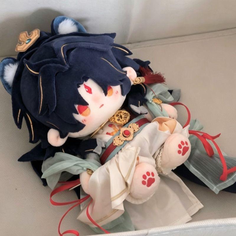 20Cm Anime Honkai Star Rail Mortenax Blade Plushie Stuffed Blade Dress-Up Plush Doll Body Toy Collectible Figure Xmas Gifts
