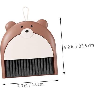Mini Broom and Dustpan Set, Mini Dustpan Brush, Hand Broom and Dustpan Set, Desktop Broom and Dustpan Set