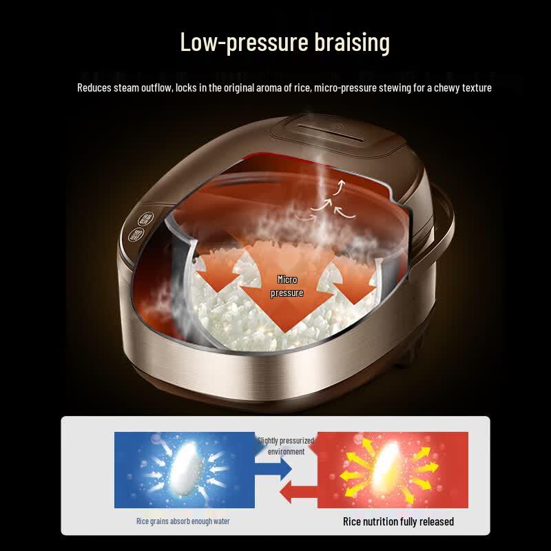 SUPOR 5L Smart Spherical Pot Multi-Function Rice Cooker CN Plug (adapter Included)