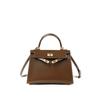 The second generation of BOX pattern mini new high-end leather handbag large-capacity texture crossbody bag for women