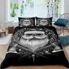 Soldier Japanese-Style Warrior Comfortable Duvet Quilt Cover Pillowcase Bedding Set Children Bedroom Decoration Home Textile