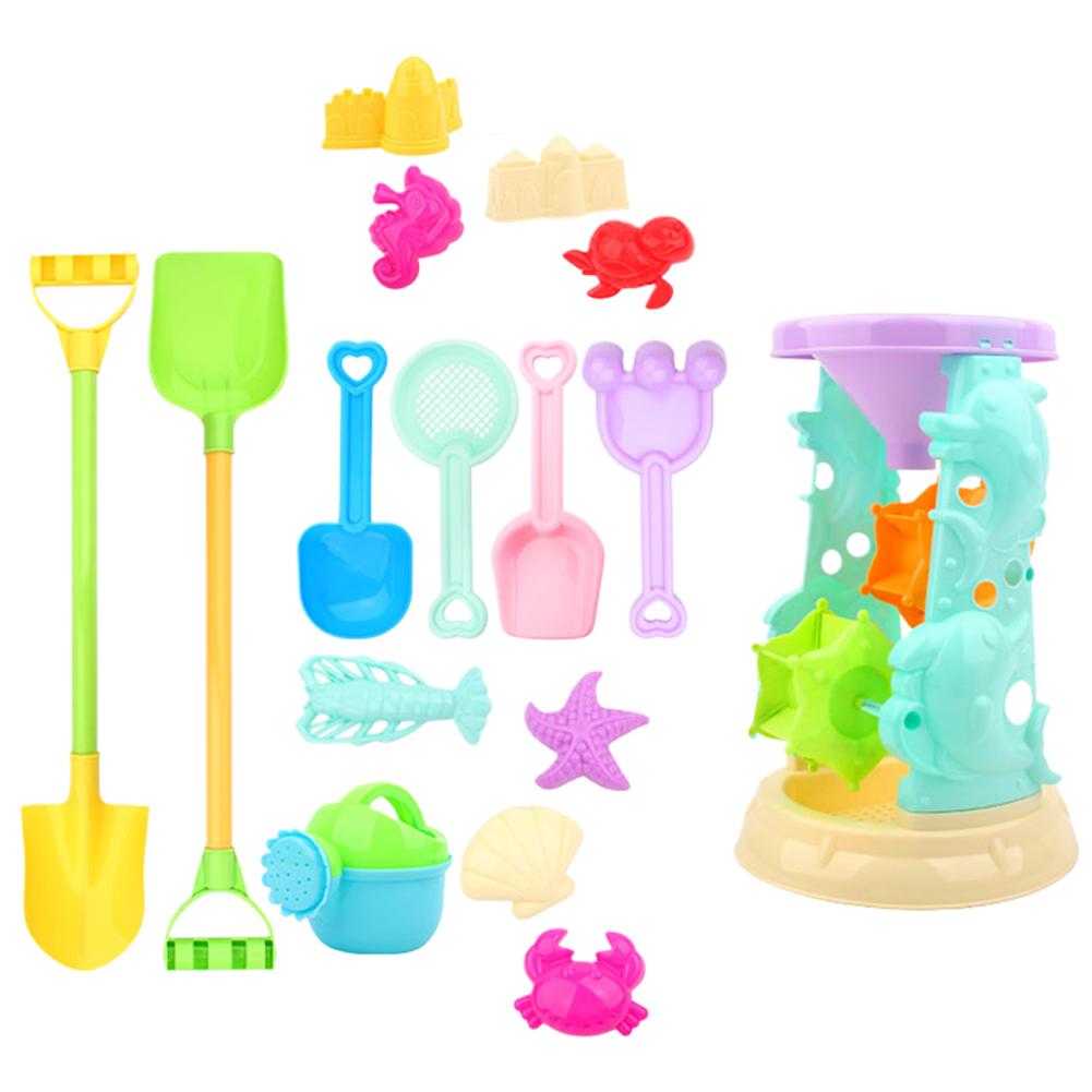 

Outdoor Beach Sand Toy Set Children s Complete Tool Kit for Playing in the Sand And Creating Castles
