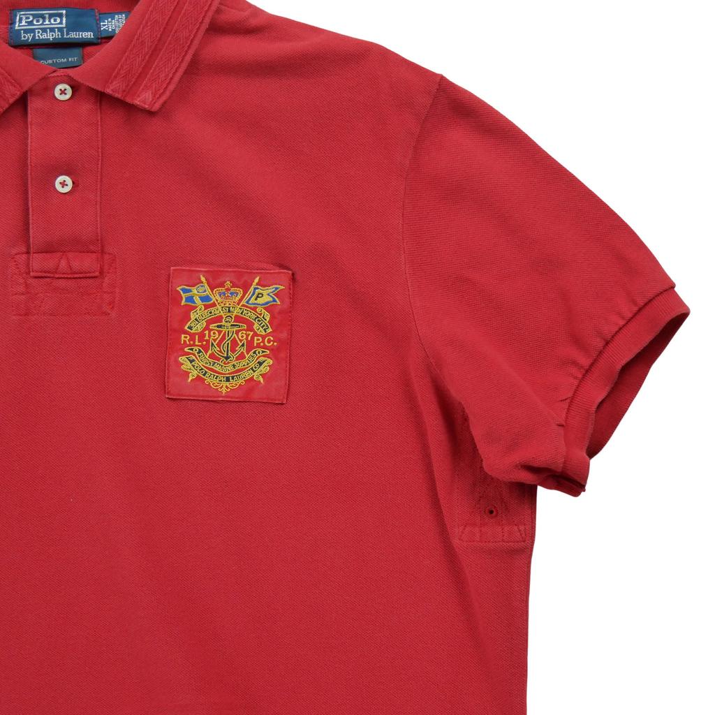Men's Short Sleeve Polo Red
