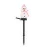 Christmas Snowman Solar Stake Light Outdoor Garden Waterproof Xmas Atmosphere Courtyard Lamp For Home Courtyard Decor