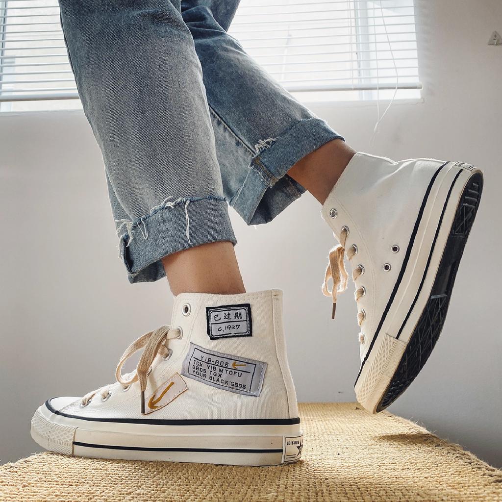 Luksus uformelle herresko herre skateboardsko utendørs pustende menn sports joggesko Fasjonable student joggesko Canvas sko