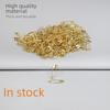 Silver Flower Gourd-Shaped Copper & Iron Pins - Security-Friendly for Crochet & Clothing Tags
