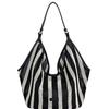 Summer Basket Woven Bag for Women's Leisure Vacation Lazy One Shoulder Underarm Tote Large Capacity Commuter Bag