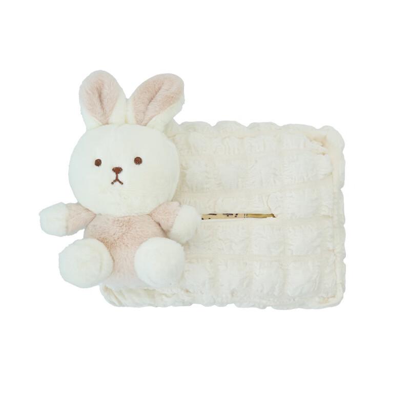 Ma Hutun Puff Grid Car Seat Back Tissue Box