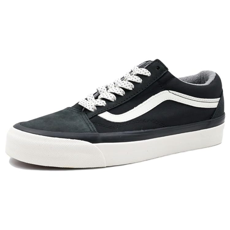 Vans Old Skool 36 DX Slijtvast Ademend Slijtvast Ademend Lage top Skateboard Schoenen Heren Zwart VN0A4BW3BMA