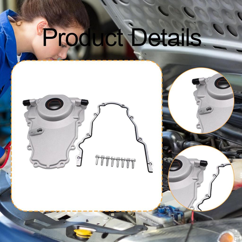 Timing Chain Cover Accessories Gasket and Bolts Set for LS Front 551595