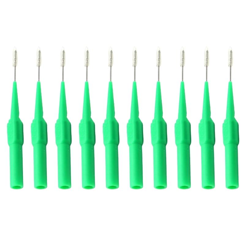 10pcs High Precise Automotive Test Probes With Excellent Conductivity For Reliable Circuit Diagnostics And Maintenance