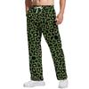 Men's Leopard Print Casual Pants, Relaxed Fit Breathable Long Trousers for Athletic Training, Daily Wear, and Outdoor Sports