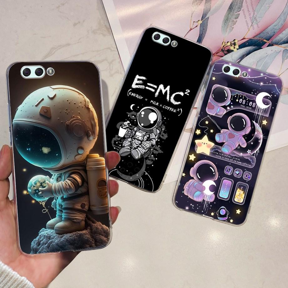 For ASUS ZENFONE 4 ZE554KL 4 MAX ZC554KL Cover Fundas Soft Silicone TPU Clear Phone Cases Protective Coque Astronaut Butterfly