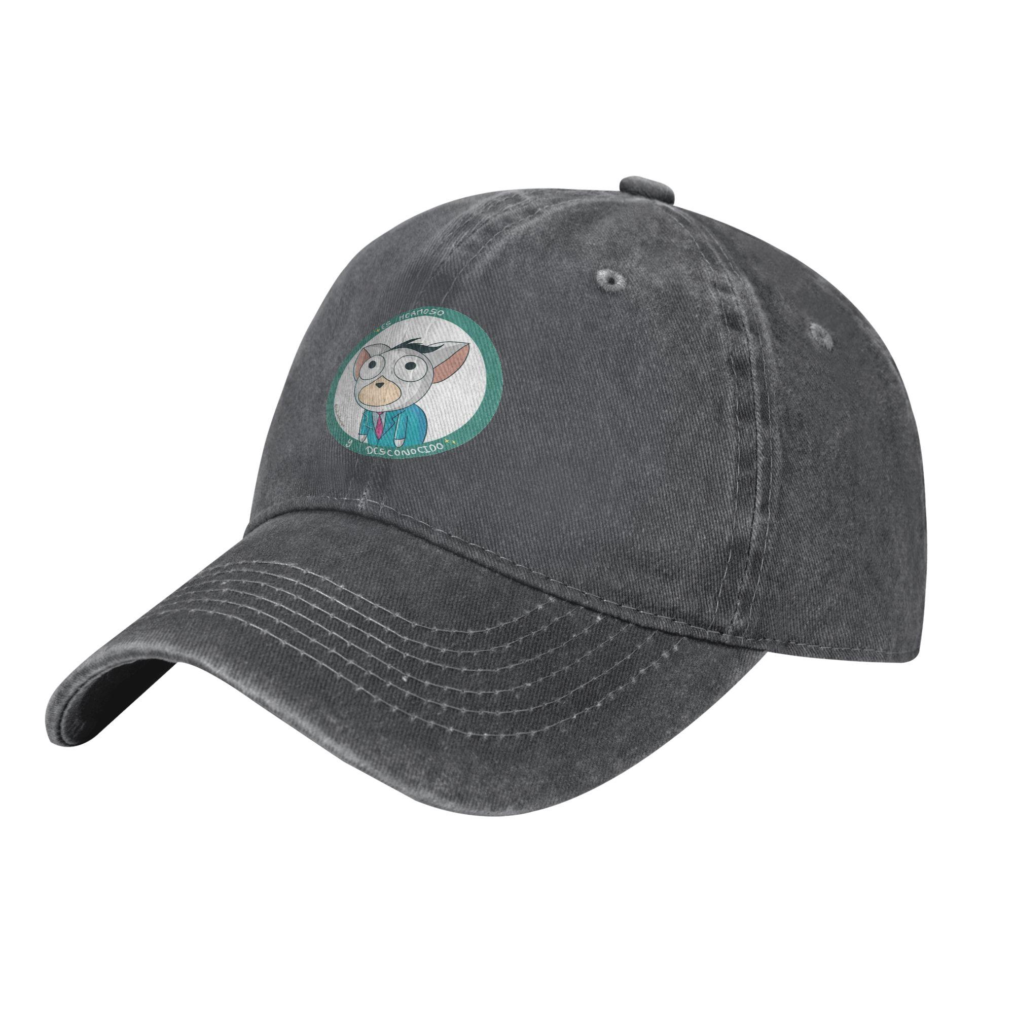 

Hugo Beautiful and Unknown 31 Minutos Unisex Women Baseball Caps Denim Hats Cap Casual Outdoor All Seasons Travel Soft Headwear Adjustable