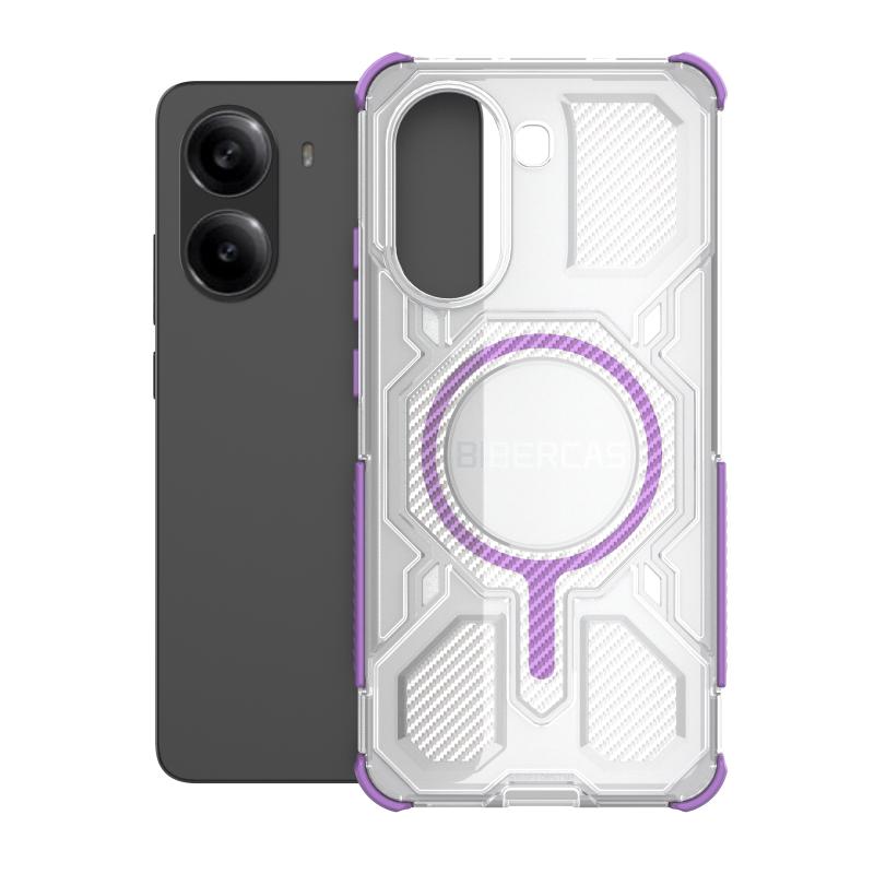 

Rugged Armor Magnetic Case For Xiaomi POCO X8 Pro Max X7 F8 Ultra F7 M8 M7 Pro Magnetic Charging Enhanced Anti-drop Cover For POCO F7
